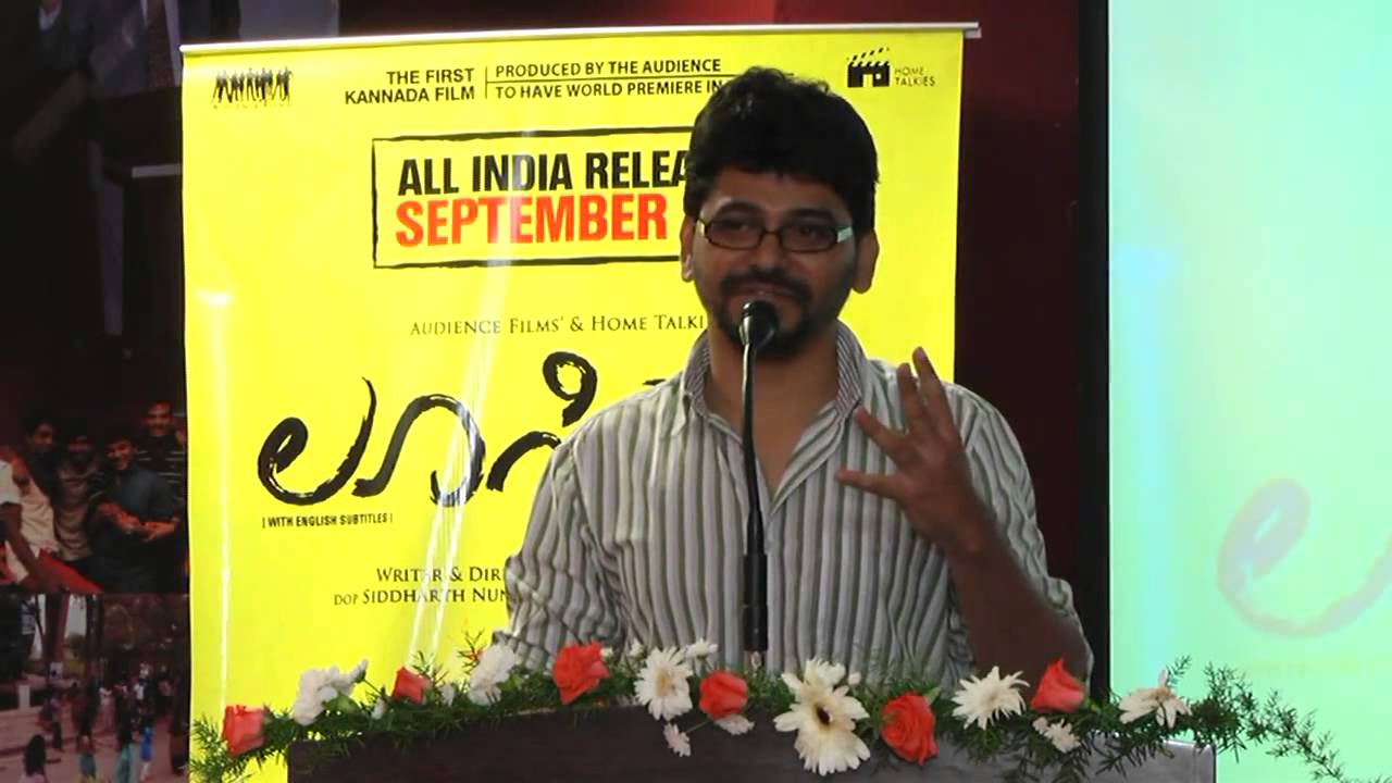 Mr  Pawan Kumar,Cine Director of Lucia on ISBR Day 2013   ISBR Bangalore