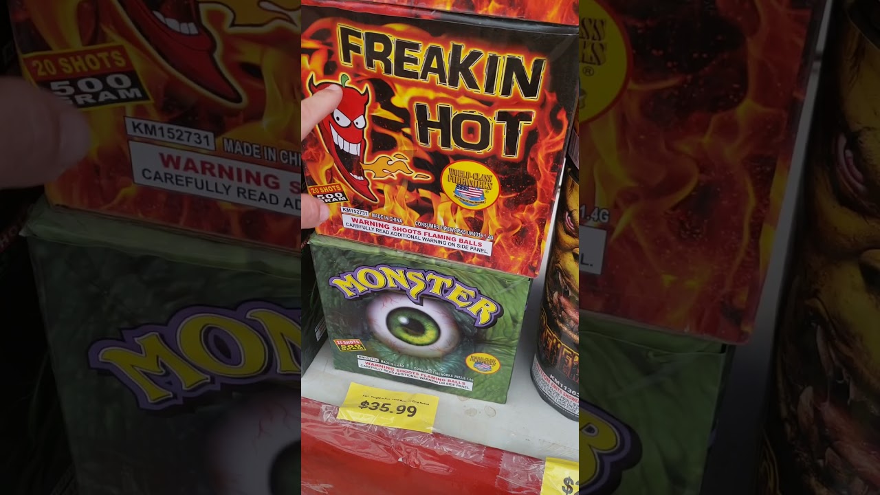 Southern boom fireworks tent shopping.