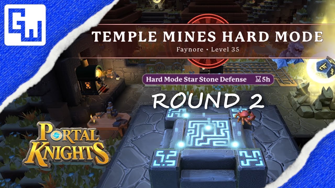 Relic Defense 3: HARD MODE RETRY! - E5 - DRUIDS, FURFOLK, RELIC DEFENSE! - Portal Knights 1.7.1