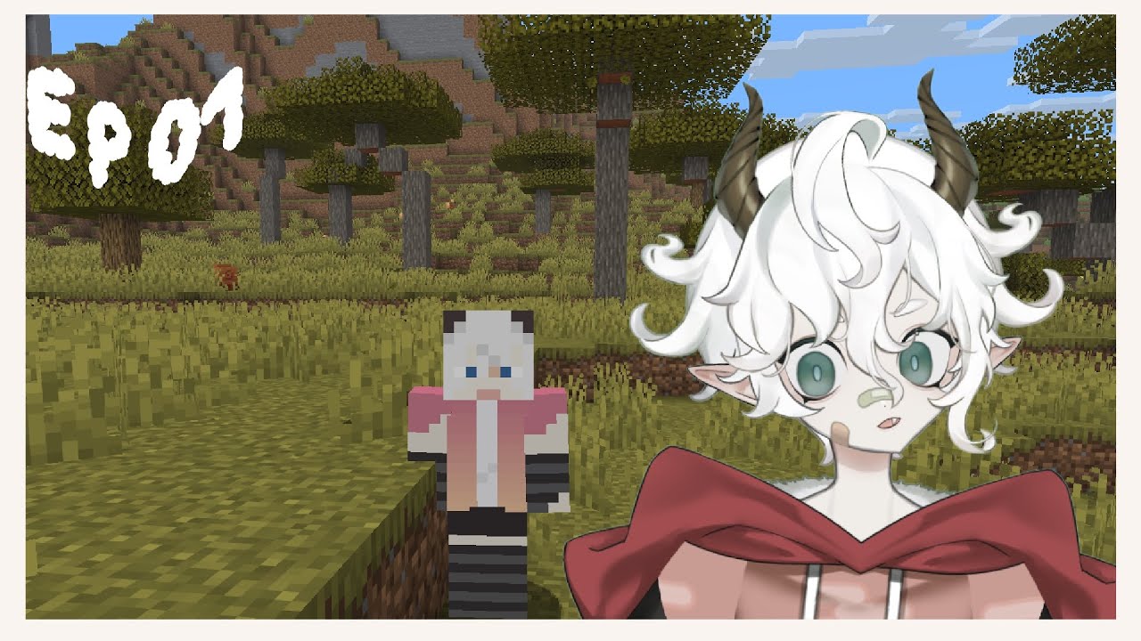 Kumo plays Minecraft ep 1