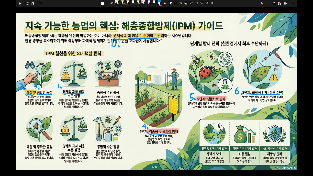 조138-. IPM(Integrated Pest Management, )6대 원칙