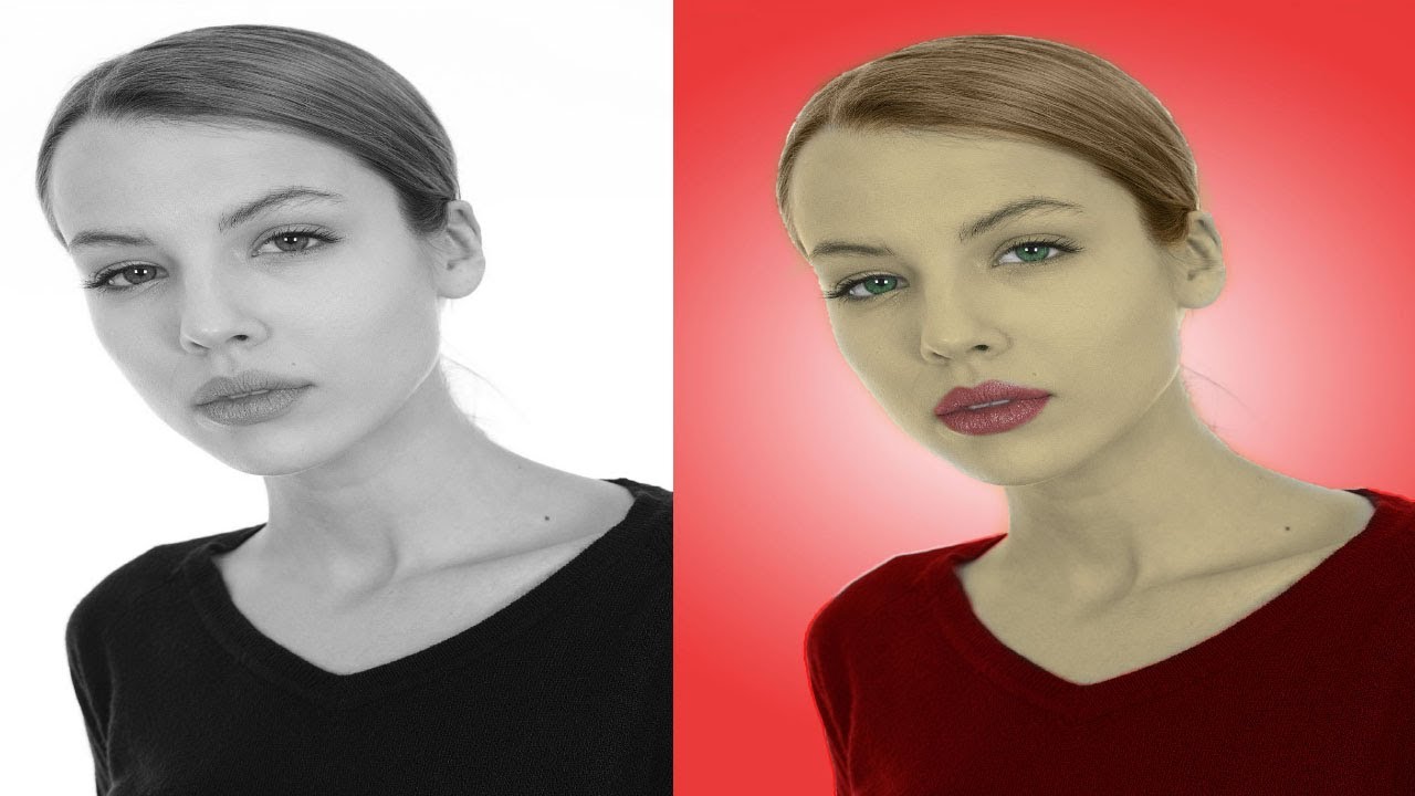 Convertir une photo noir et blanc en couleur sur photoshop