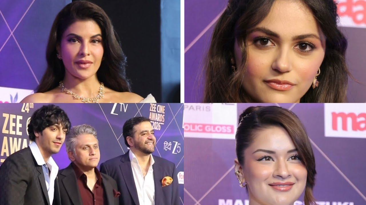 Bollywood Celebrities Arrives At 24th Zee Cine Award's In Mumbai