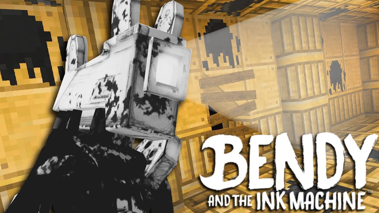 PROJECTIONIST COMES ALIVE! Minecraft Bendy and the Ink Machine Hide N Seek