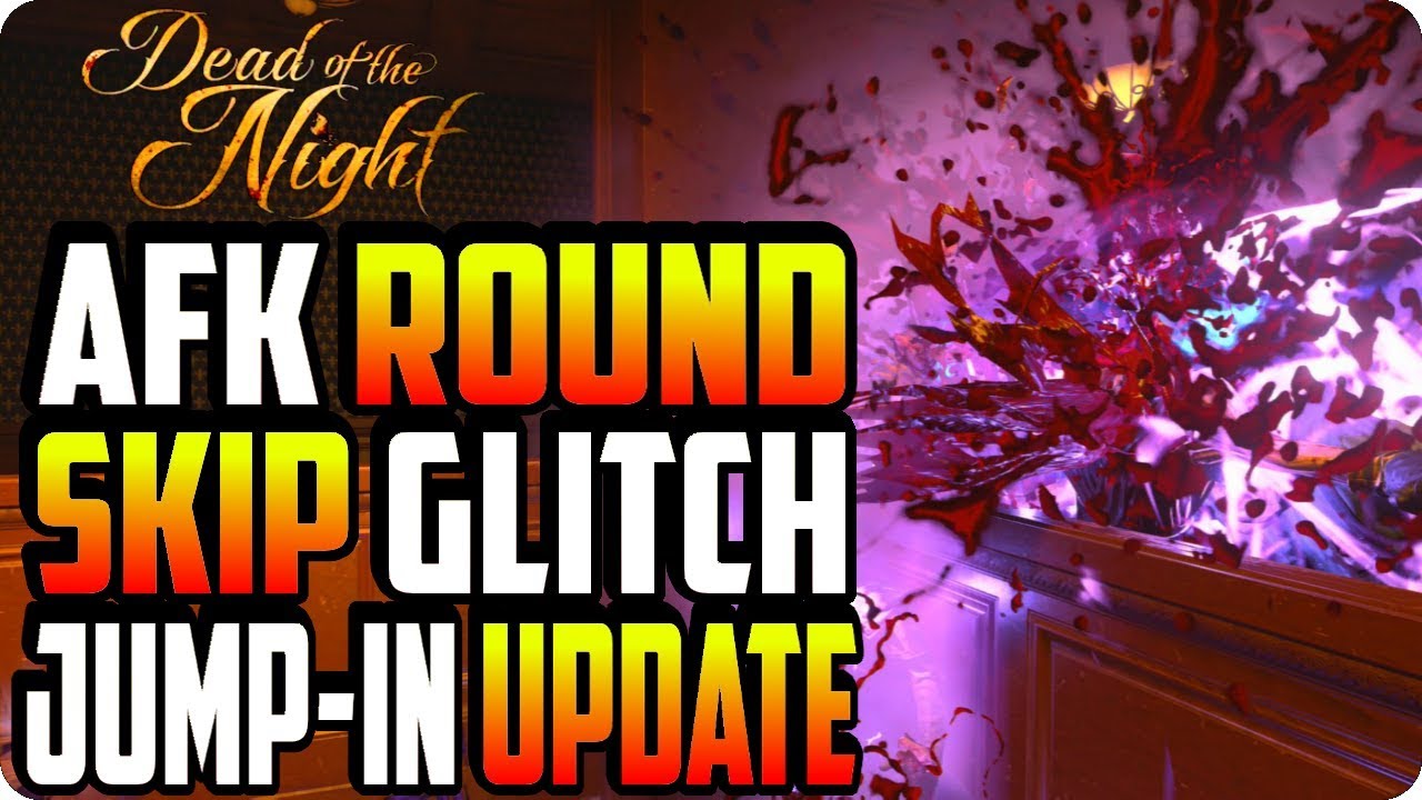 BO4 Zombie Glitches: Jump-In AFK Round Skip Glitch Update (ASMR) Dead Of The Night Glitches