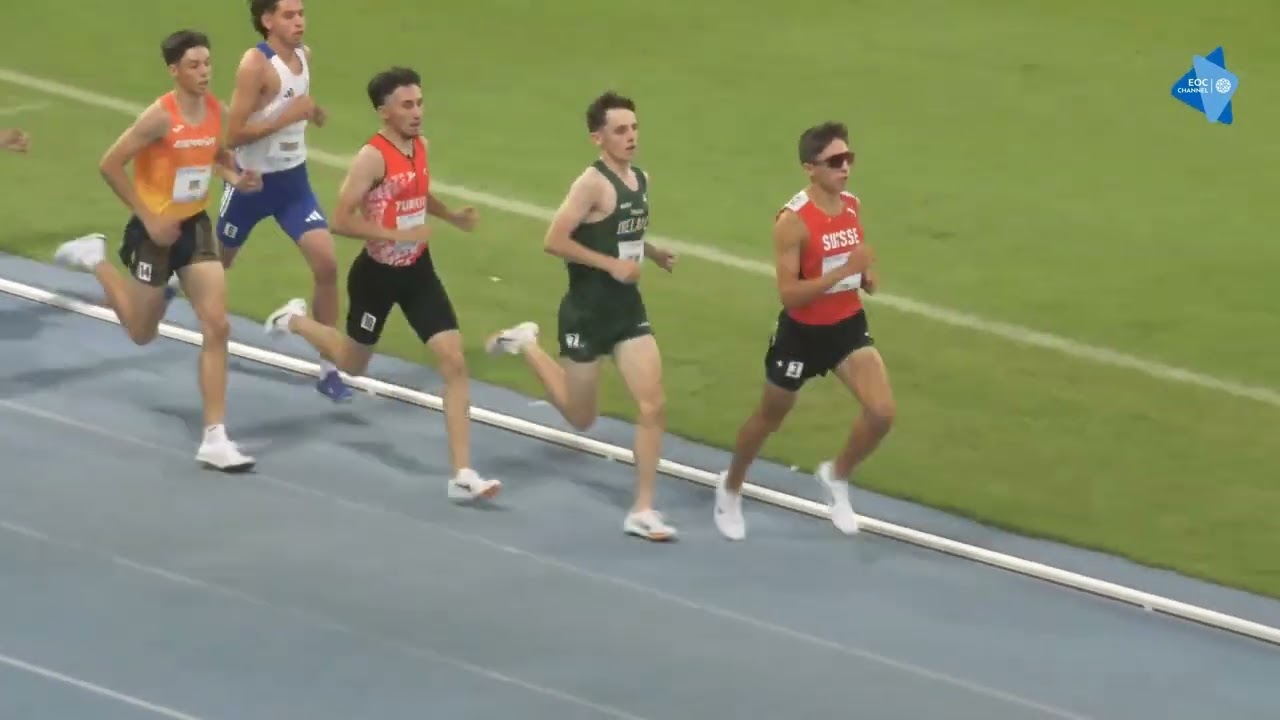 1500m [M], FINALE, Karlo Kuzmanić - Europski olimpijski festival mladih 2025