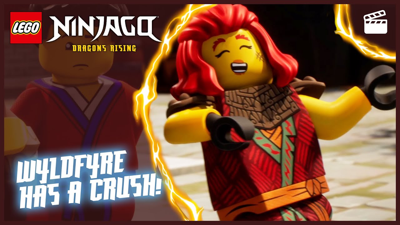 Wyldfyre Meets Roby 💕 | Episode Clip | LEGO Ninjago: Dragons Rising