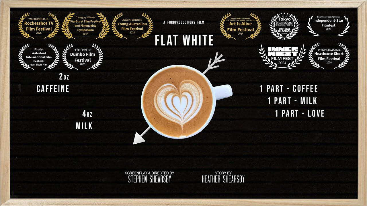 Flat White | Romantic Comedy Short Film (2025) | Australian Indie Film