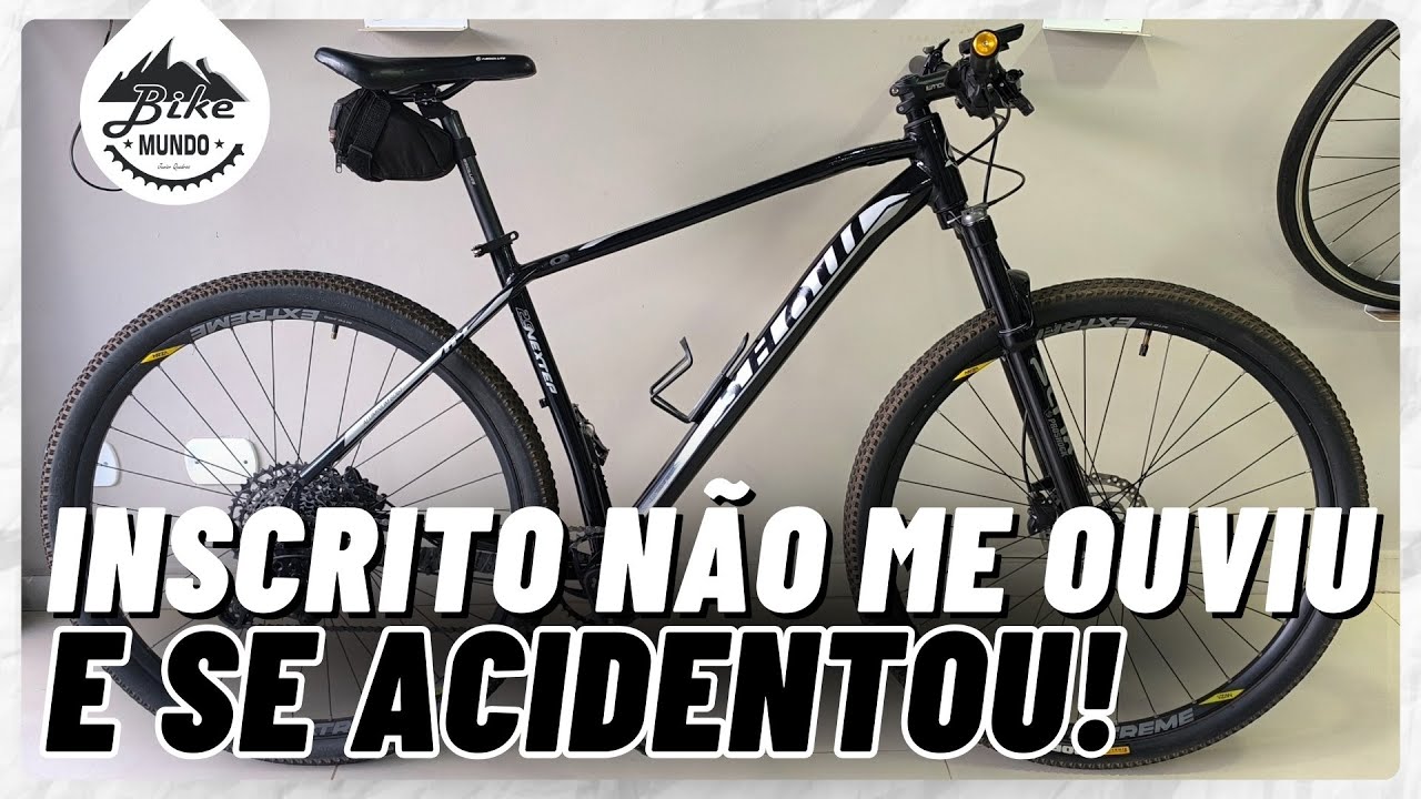 GRAVE! Não seguiu minhas dicas e SE ACIDENTOU! Bike dos Inscritos #456 | BIKE MUNDO