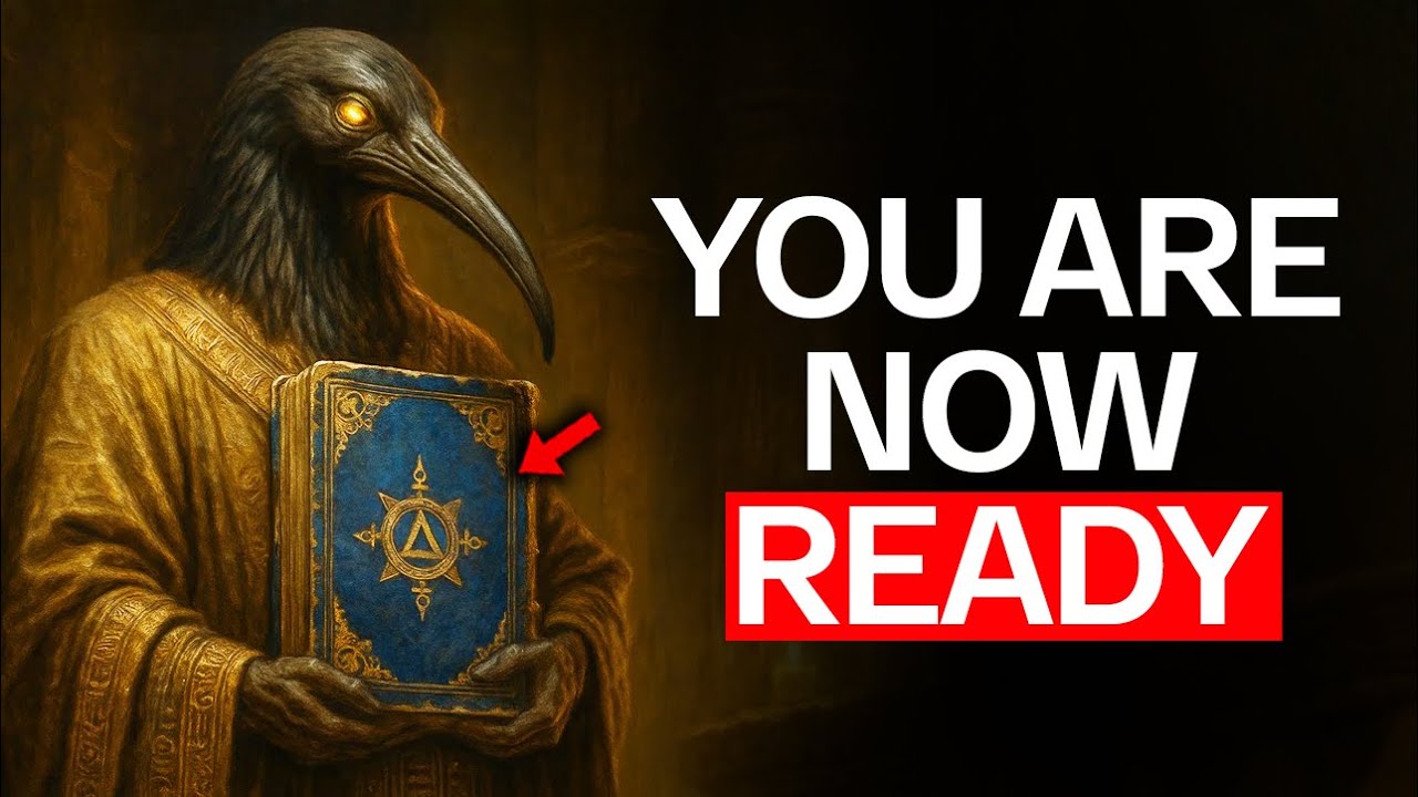 This Book by Thoth Appears Only When the Universe Knows You&rsquo;re Ready