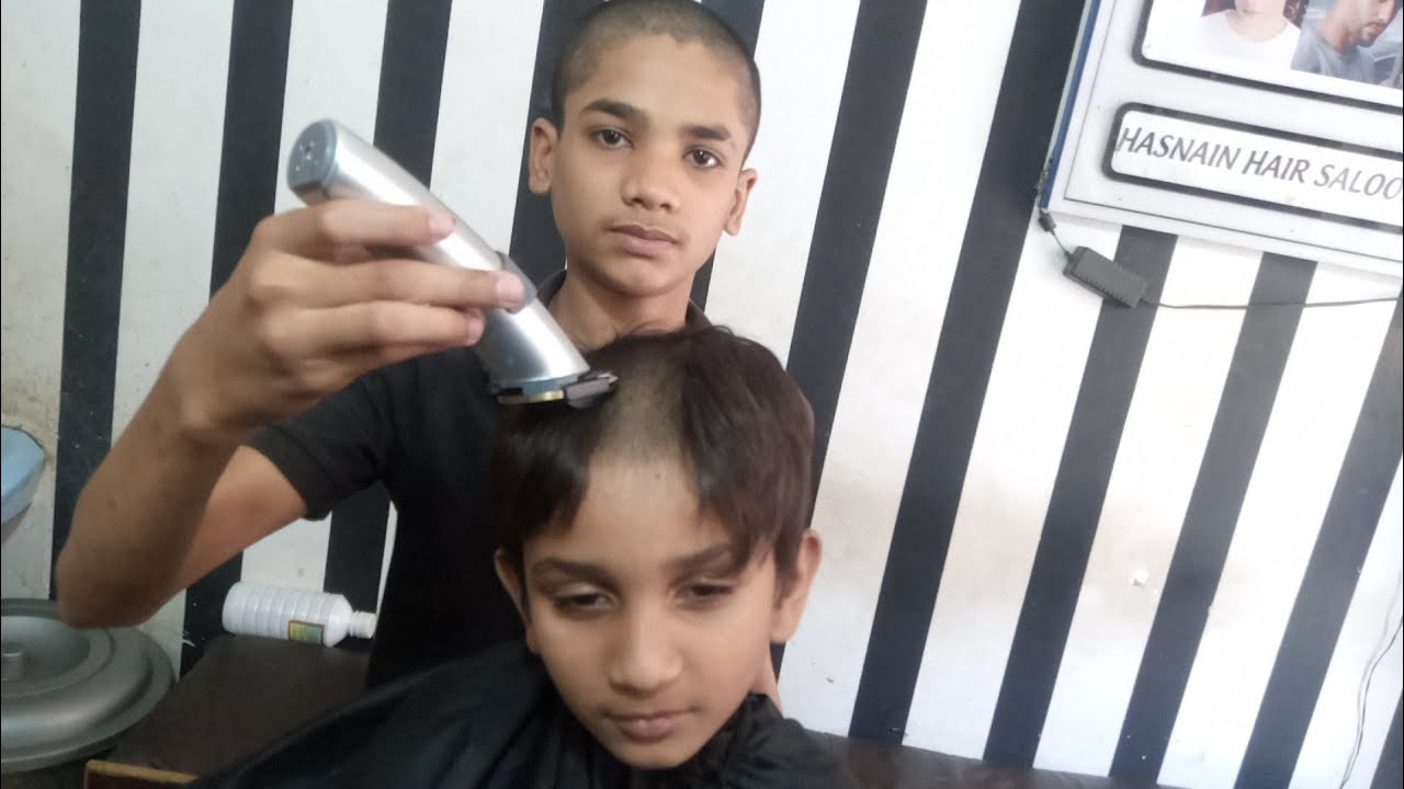 Buzz cut vol 5  ||A little boy cutting all his hair||A little boy buzz cut
