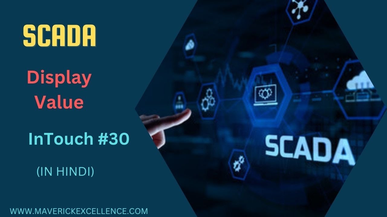 InTouch SCADA Tutorials 30 -How to use Display   Property to Display   discrete, Analog & String