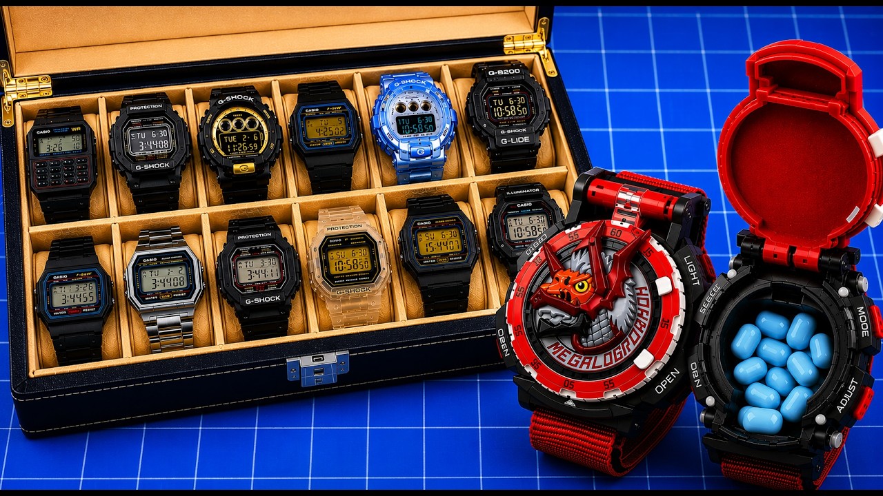 📈 Моя РАСТУЩАЯ коллекция Casio + 2 РЕТРО-звукоснимателя! 🤫