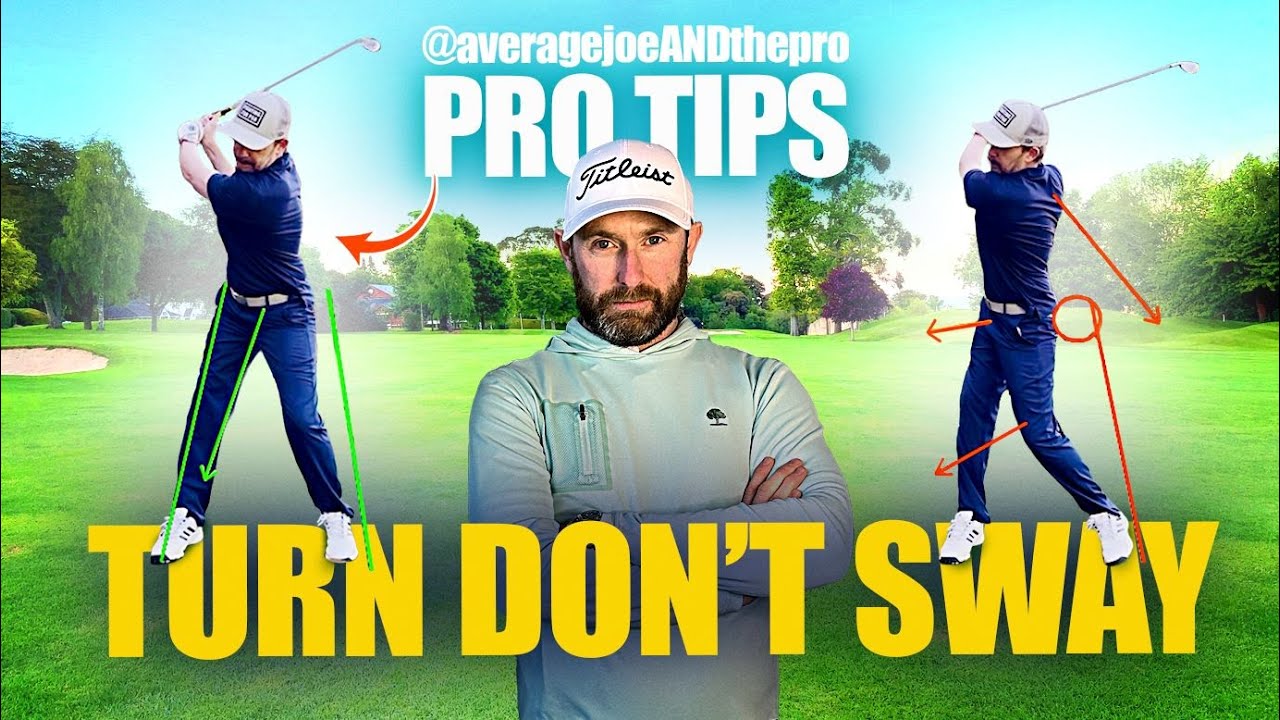Turn Don't Sway! HOW TO Stabilise Your GOLF SWING 🏌🏻#golf