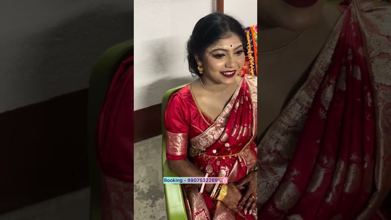 🌸 পুরো যেন লক্ষ্মী ঠাকুর লাগছে 😍4th মার্চের ব্রাইড call-9907532269 #highlights #viralvideo #follow