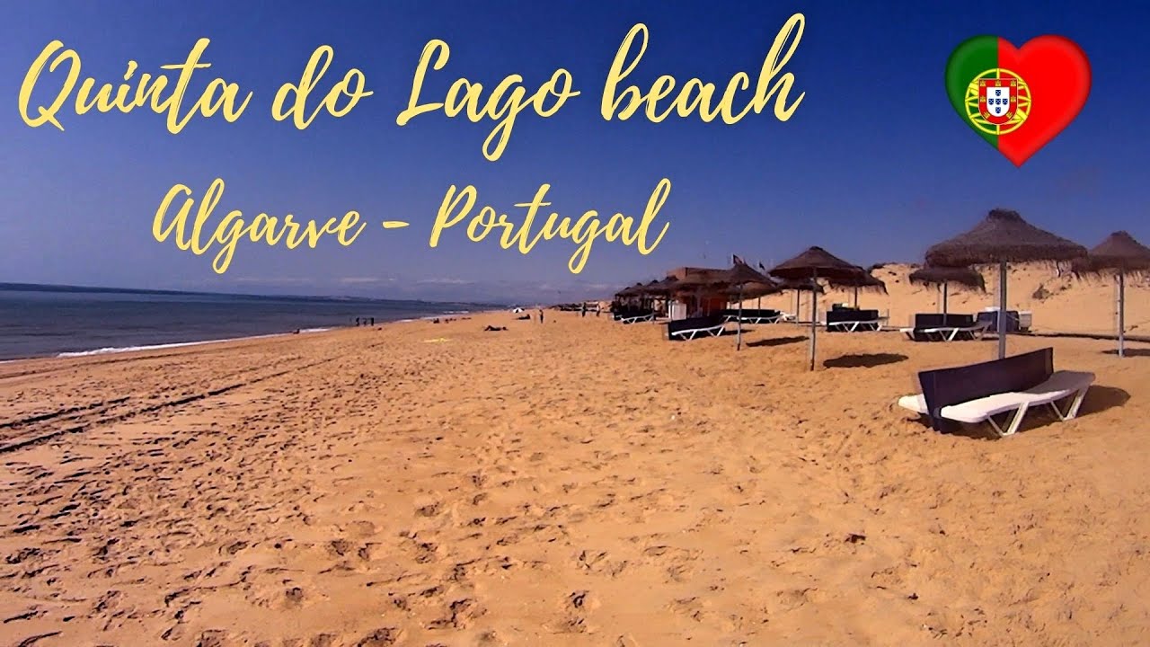 Quinta do Lago Beach Algarve Portugal - City Tour Travel Vlog 4K 🇵🇹🏖