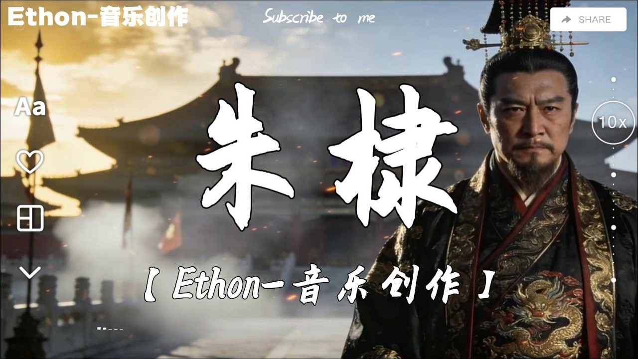 《朱棣》燕王起兵定天下，永樂一朝開盛世。♪【高音質 動態歌詞/Dynamic Lyrics】