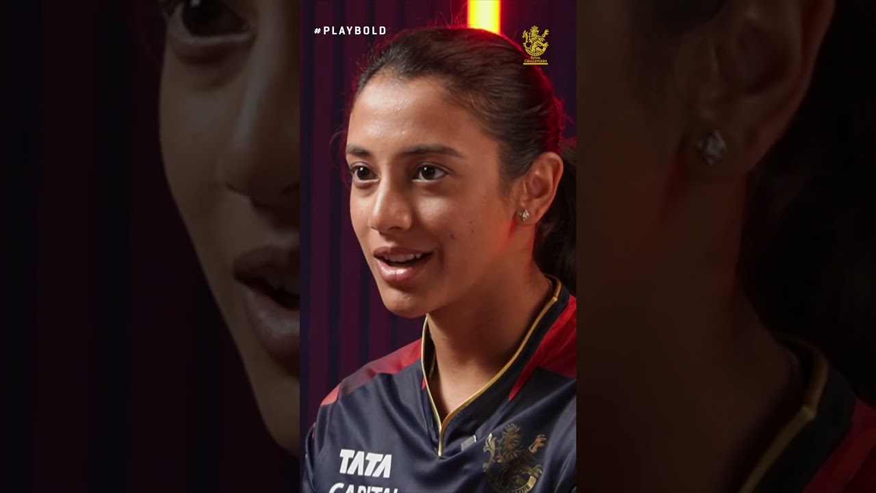18 questions with Smriti Mandhana | RCB Bold Diaries