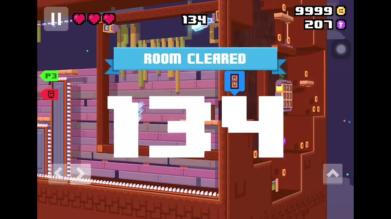 100 - 300 in three player rainbow rift Crossy Road Castle