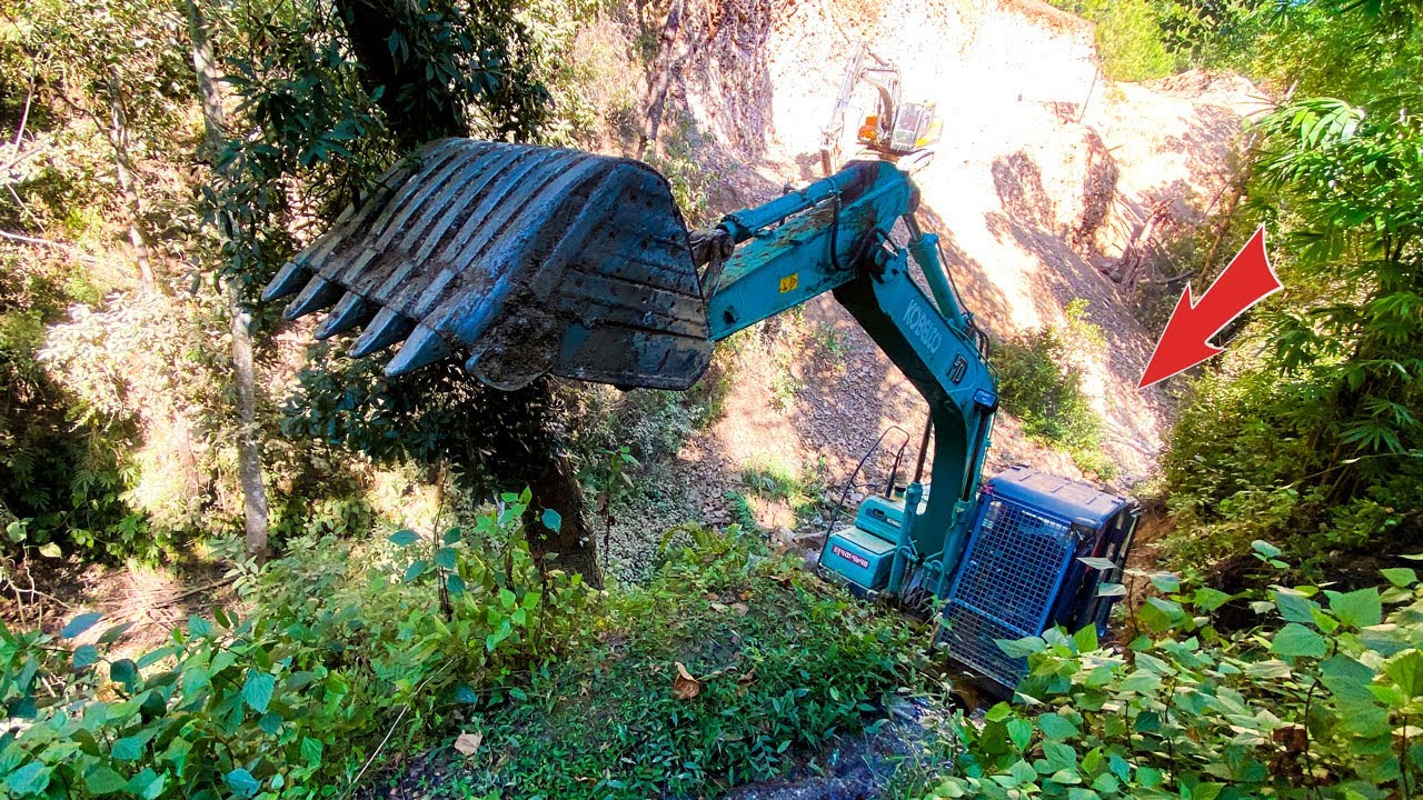 Mountain Masters: The Skill and Grit Behind Building Epic Roads | Excavator Working Video | Trackhoe