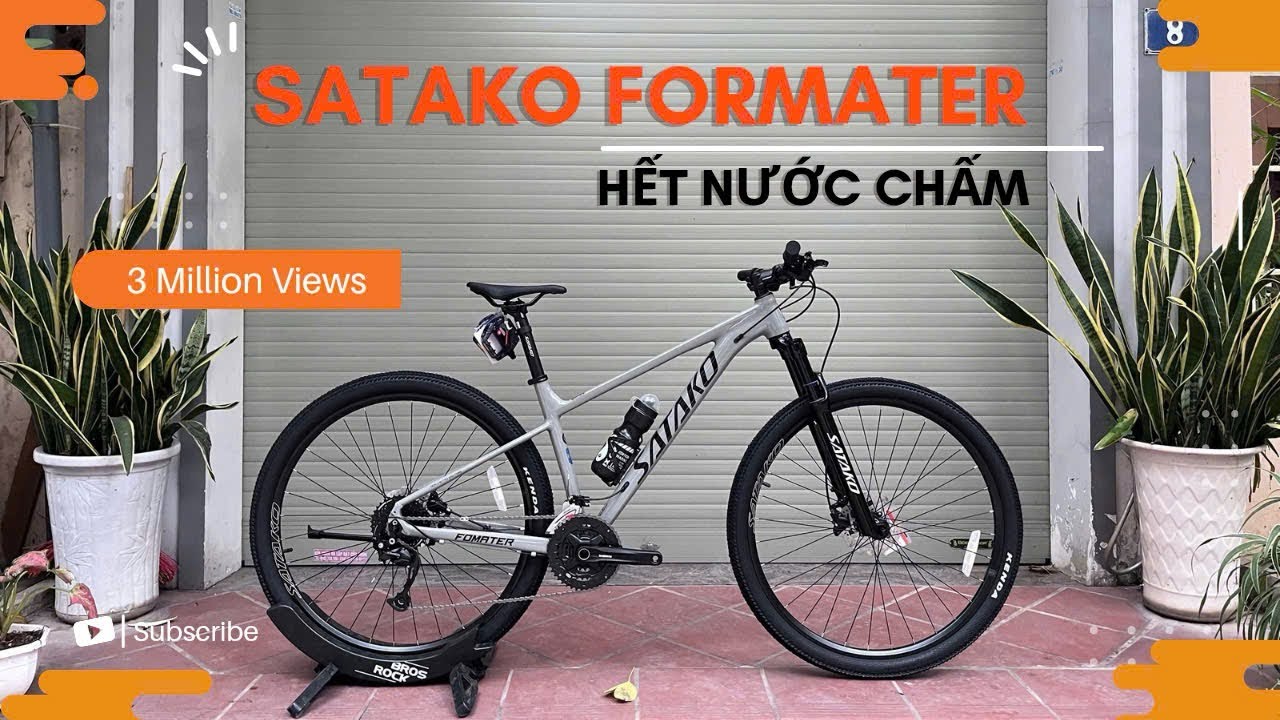 Xe Đạp Satako Formater Gen 2 | 9 Món Shimano, Phuộc Hơi