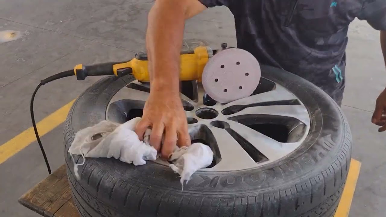como recuperar roda diamantada ou pintada