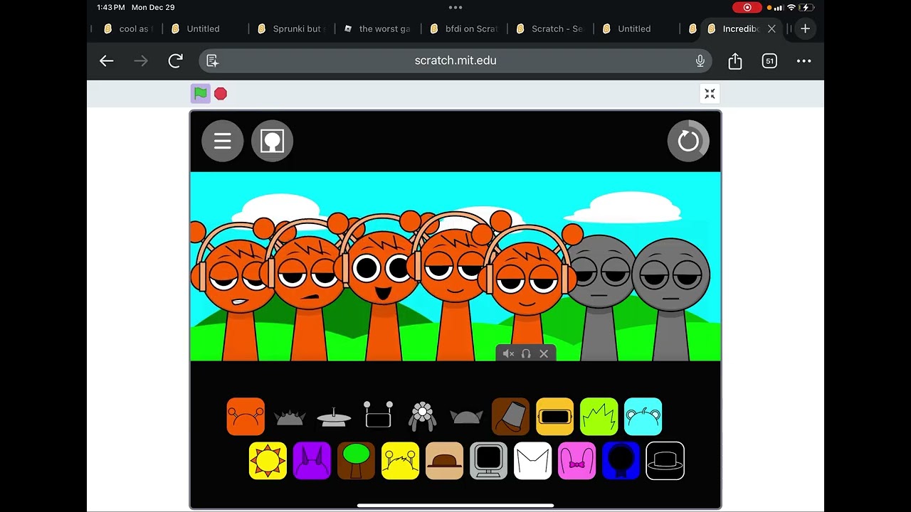 New Sprunki! Mods