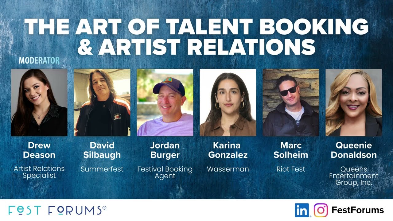 FestForums 2026 Artist Relations | February 11-13, 2026 Santa Barbara, CA