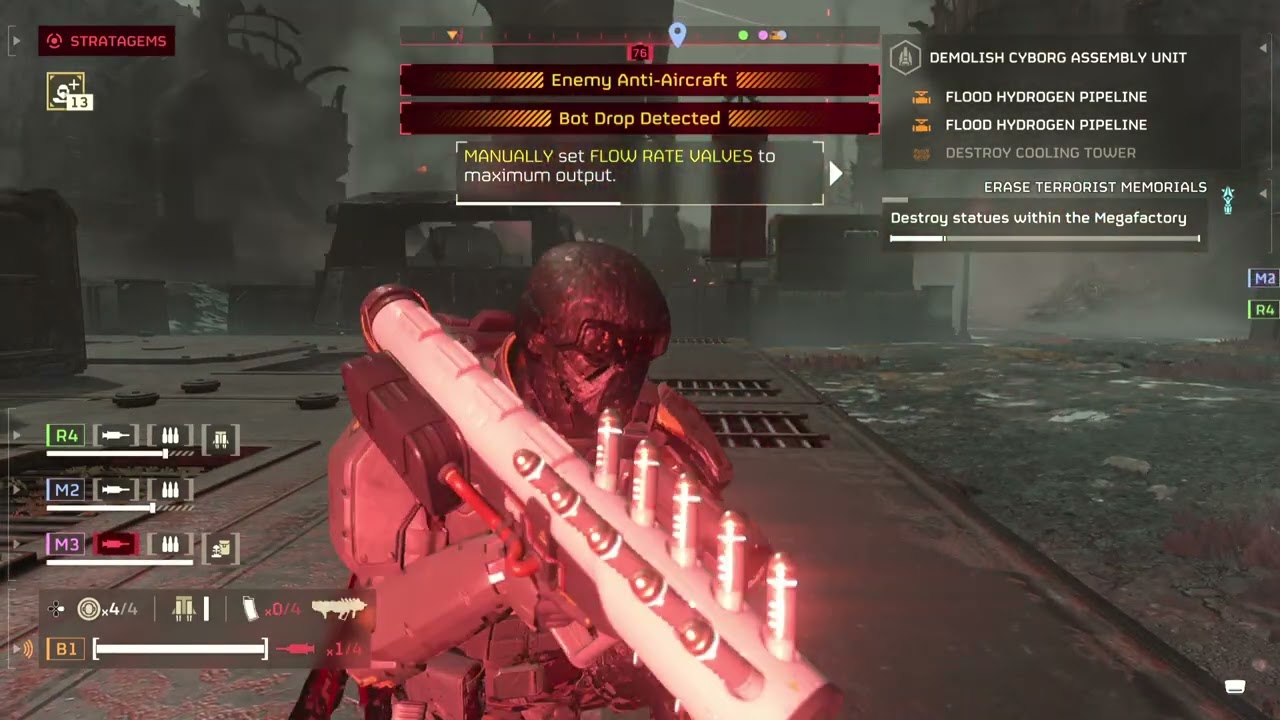 HELLDIVERS 2 PS5/ J.o.e.l Gave Us Free Hellbombs- We blew up the Automation [ SHD10] 