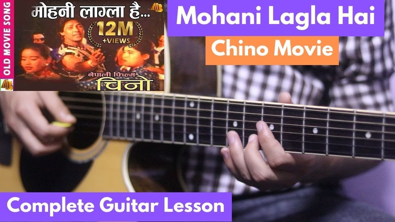 Mohani Lagla Hai | Guitar Lesson | (Intro+Chords+Solo+Fillups)