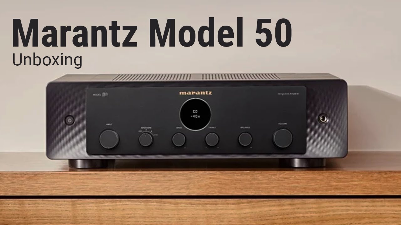 Marantz Model 50 Unboxing | Power und luxuri&ouml;ses Design in einem!