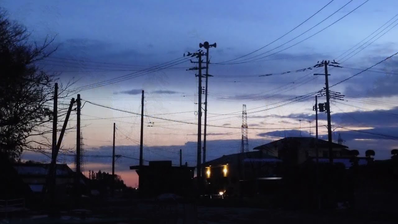 宮城県石巻市 防災行政無線(17時) 新音源「家路」