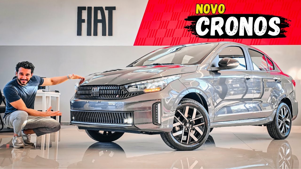 FIAT CRONOS 2026 todas as alterações em detalhes