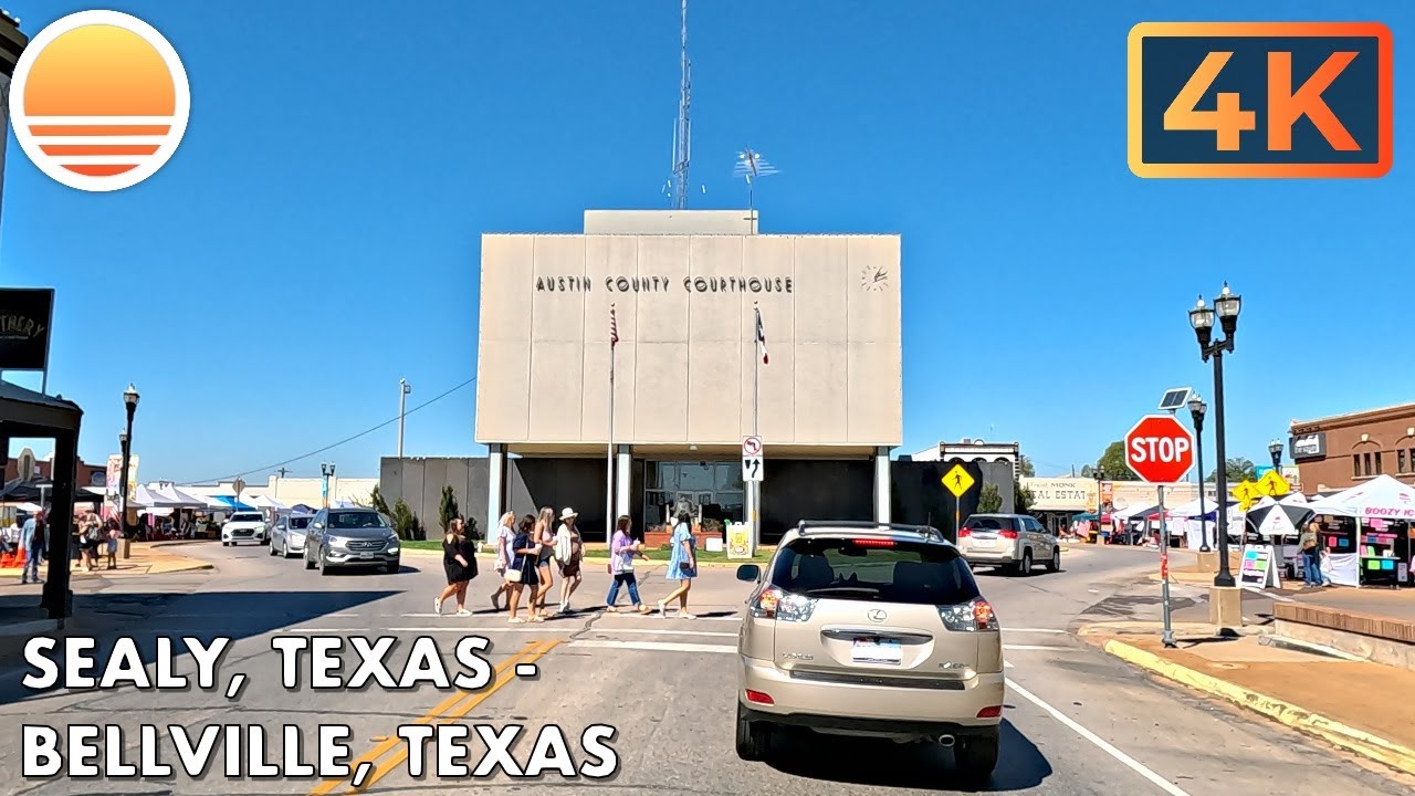 Sealy, Texas to Bellville, Texas! Drive with me!