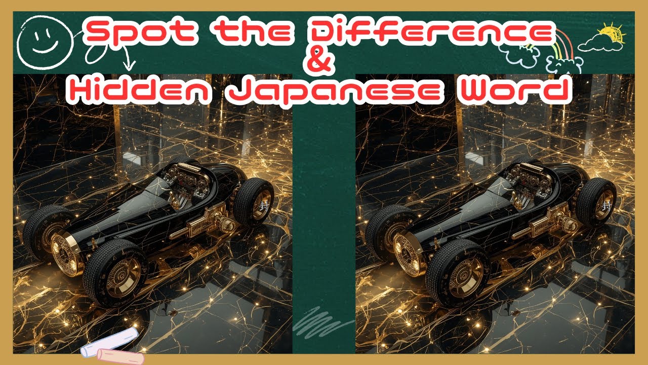 【Mistake-finding time】#445 #spot the difference