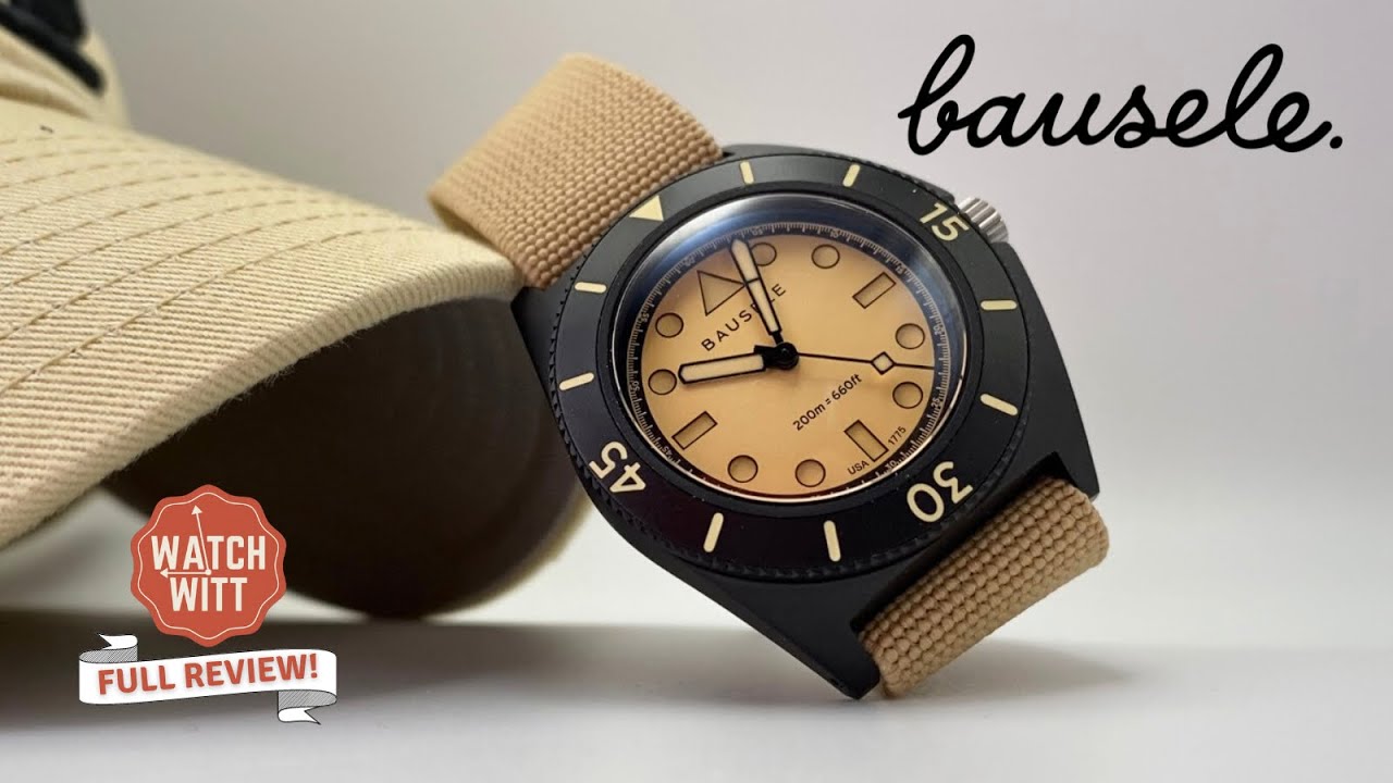 Stealthy MIL-SPEC Sophistication: Bausele Sydney Diver