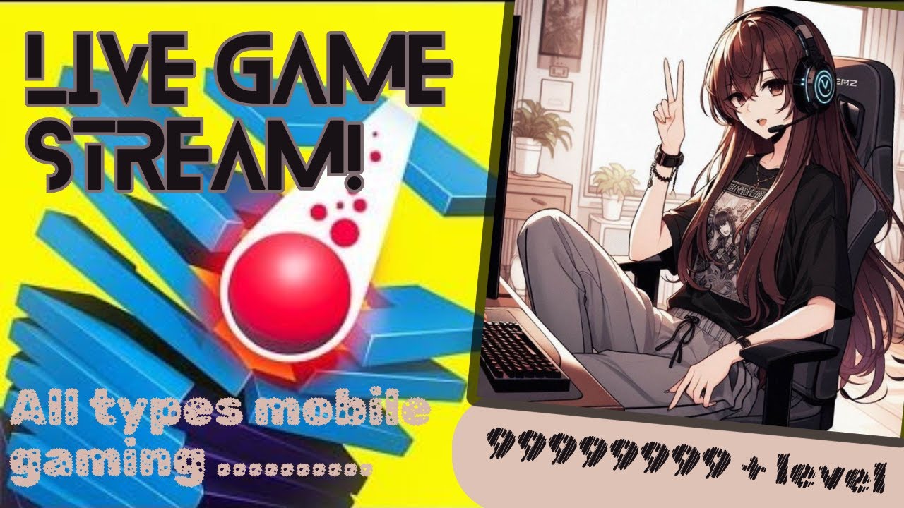 Stack Ball 3D Live Nonstop🎮🔴🔴#live #livestream #shorts #fun #gameplay #gaming #games #stackball