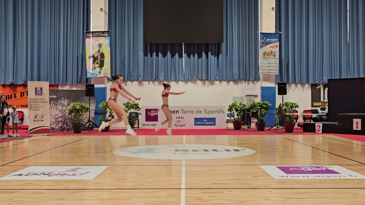 AEROBIC Elite Youth Duo -  DECAUNES Noelie, TRENTY Chloé (Aerobic Studio Agenais)