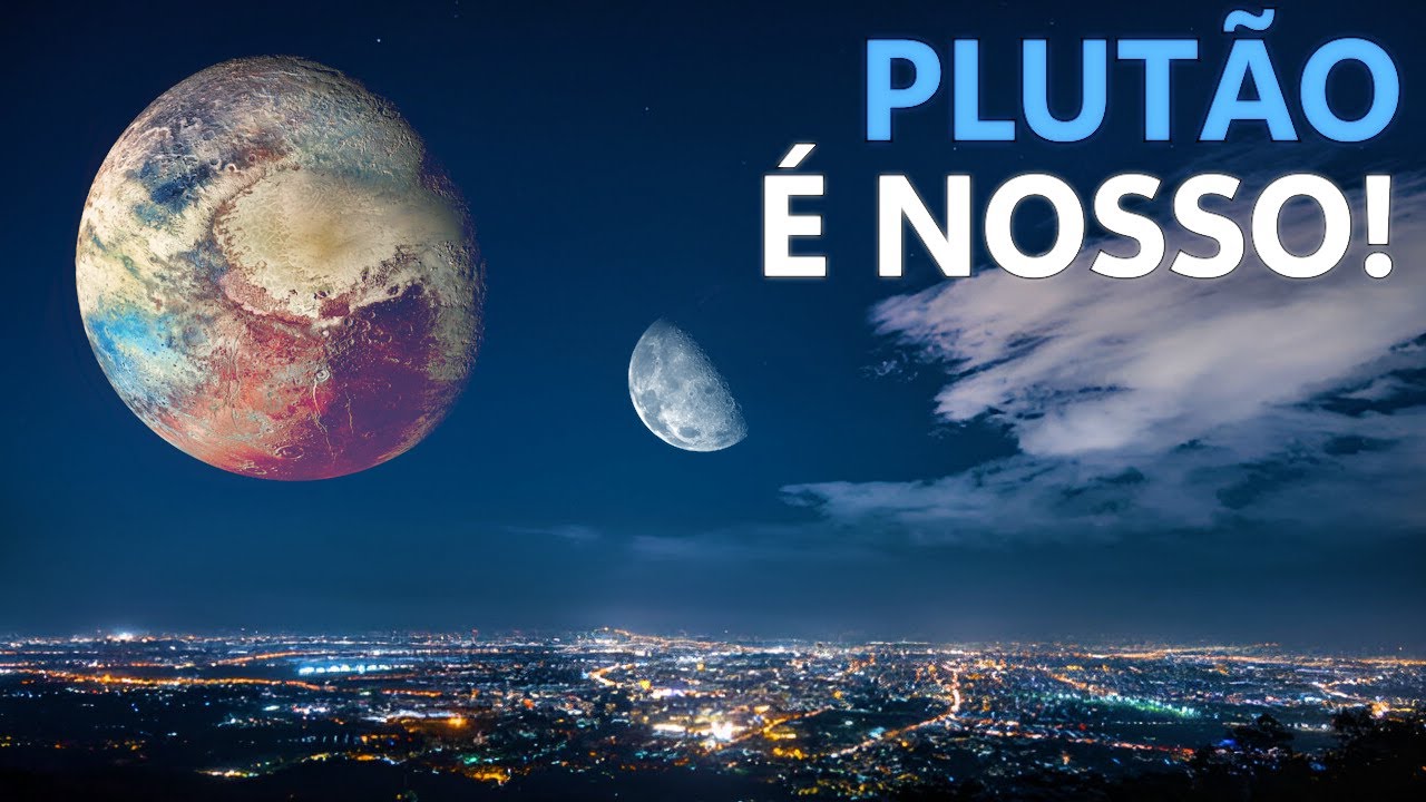 E se PLUTÃO Fosse a LUA da TERRA?