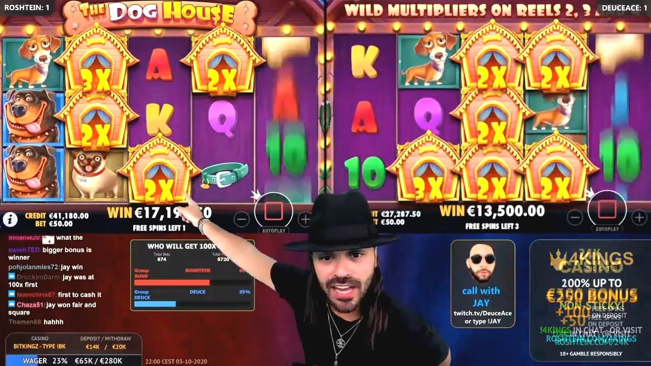 ROSHTEIN vs DeuceAce - Battle on The Dog House ! First to 100x Win ! Best of 5