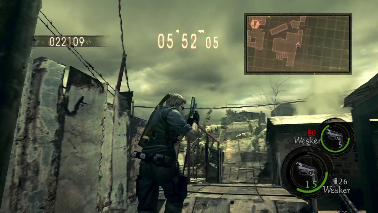 BIO5 Mercenaries United PA duo 963k wesker &times;2