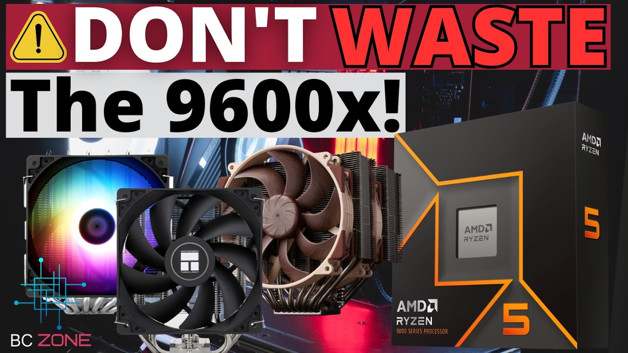 The Best Air Coolers For Ryzen 5 9600X In 2026