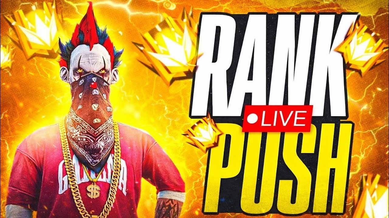 top 1 grandmaster push free fire live