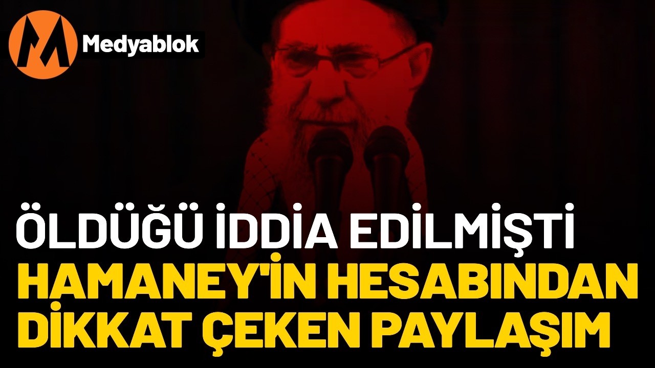 Öldüğü iddia edilmişti! Hamaney'in hesabından dikkat çeken paylaşım...