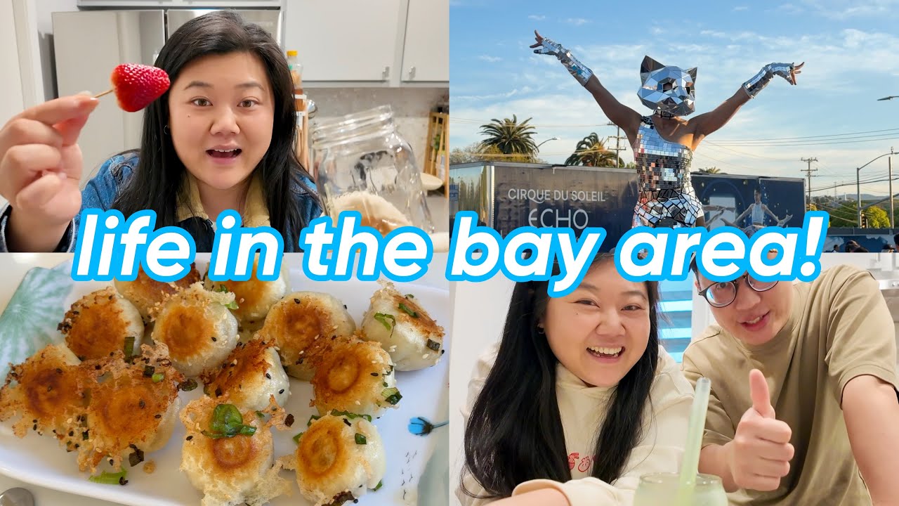 life in the bay area vlog (trying microwave tanghulu 🍓, new dumpling spot 🥟, cirque du soleil 🎪)
