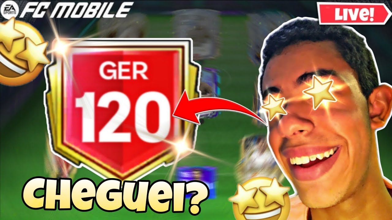 FC Mobile - CHEGUEI NO GER 120? (Episódio 74) [live +13]