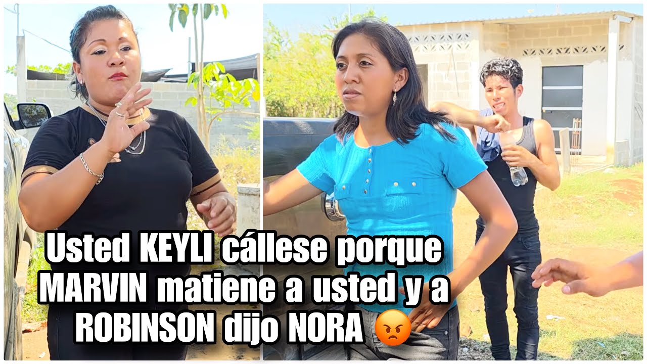 Padre santo: NORA sin pelos en la lengua le gritó que MARVIN mantiene a ROBINSON😡