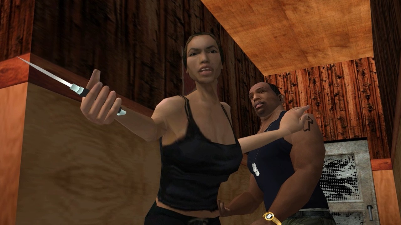 PRIMERA CITA con CATALINA en GTA San Andreas