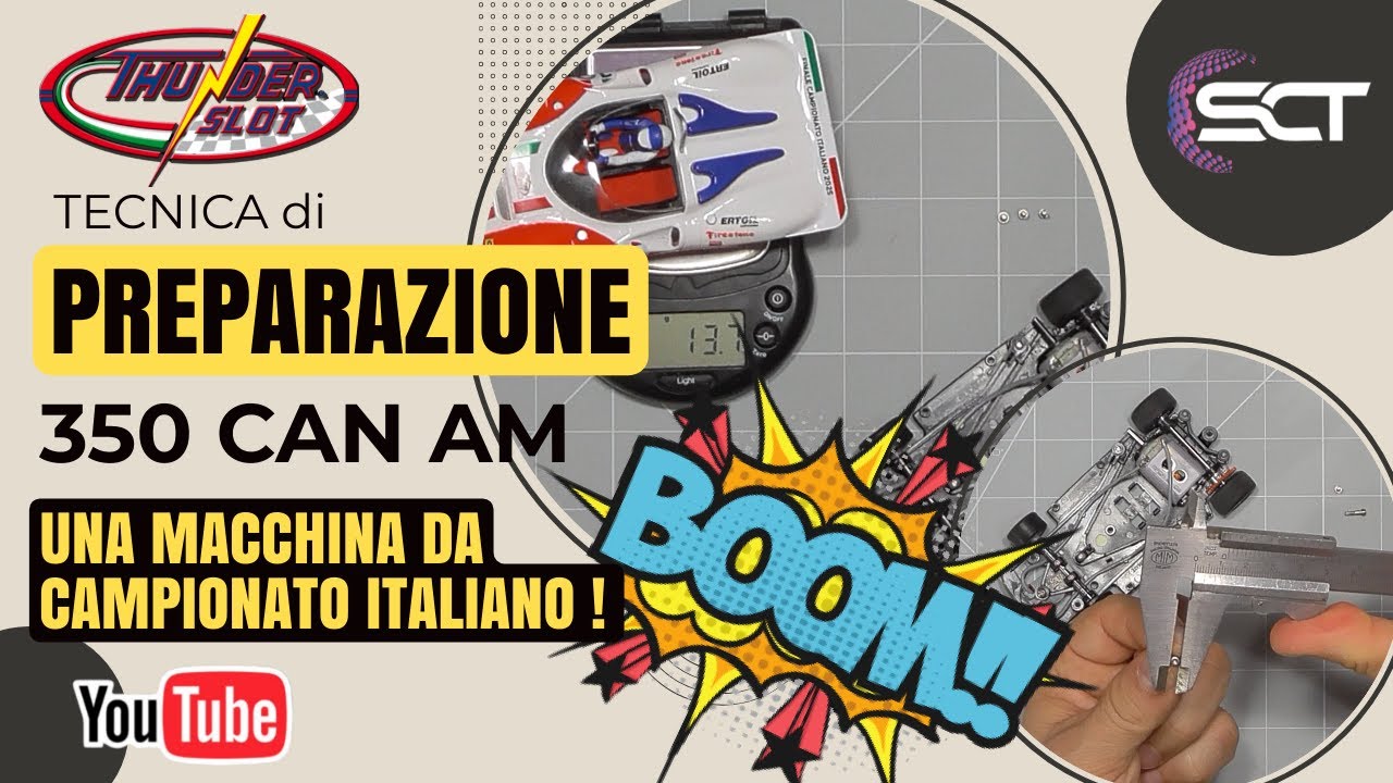Preparazione 350 Can Am Thunderslot #slotcar #slotcars #slotcarracing