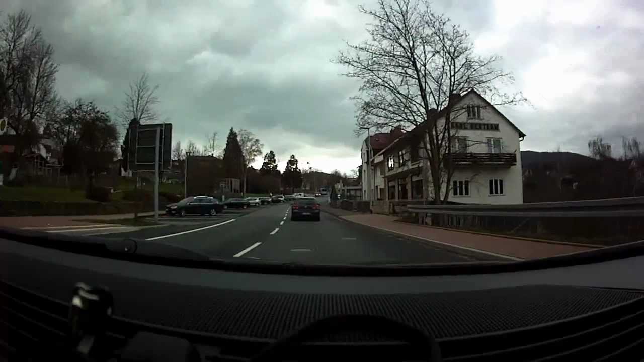 Kamerafahrt nach Bad Wildungen
